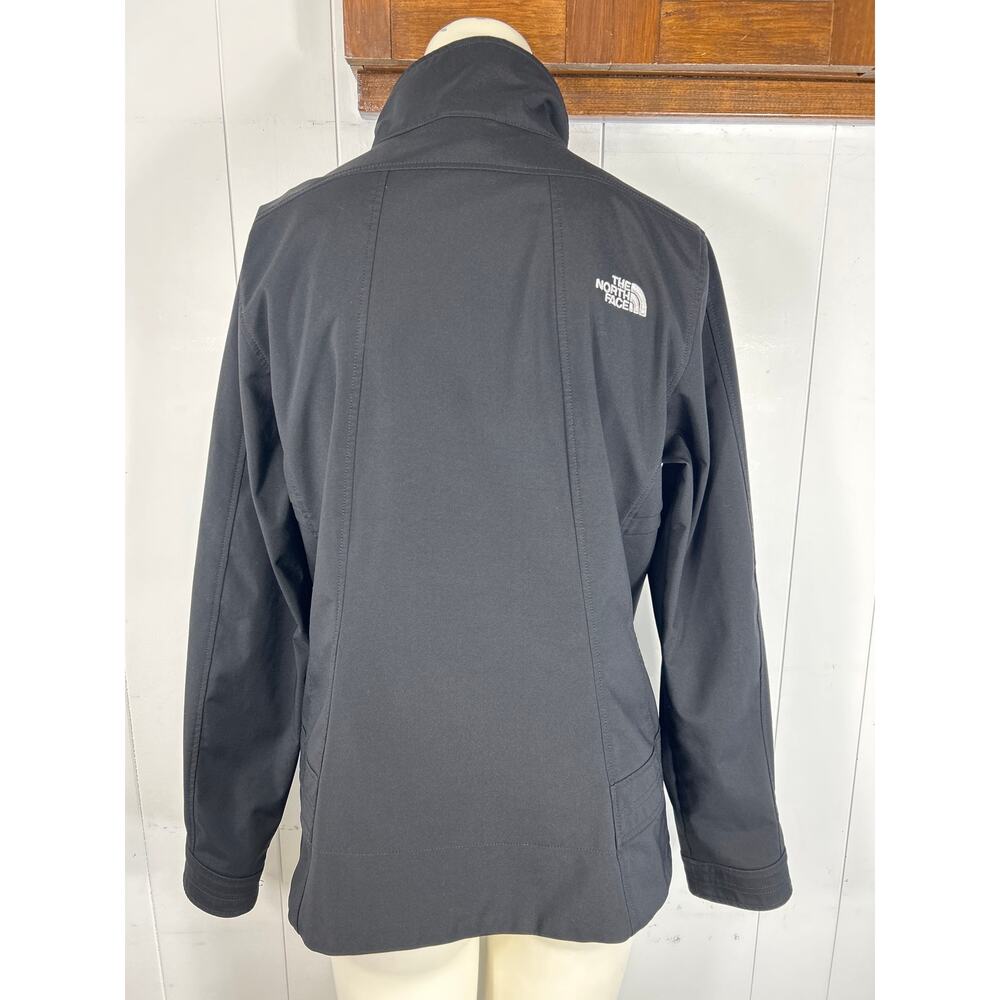 The North Face Women’s Full Zip Jacket Black TNF Apex Bionic Pockets Size L - Picture 3 of 5